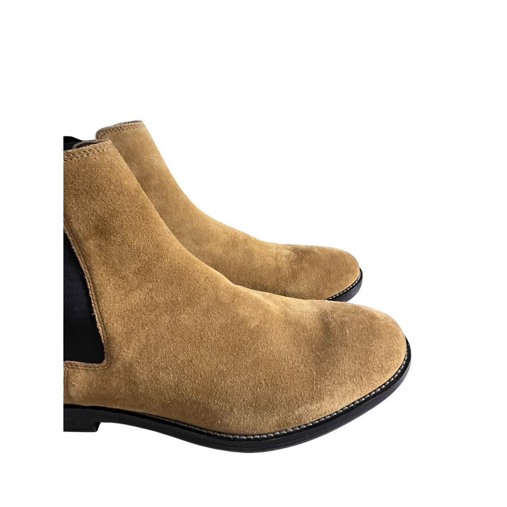 Allsaints Harley Suede Chelsea Boots Men’s Size 46 US 13 Tobacco Gold NEW Tan - Picture 7 of 13